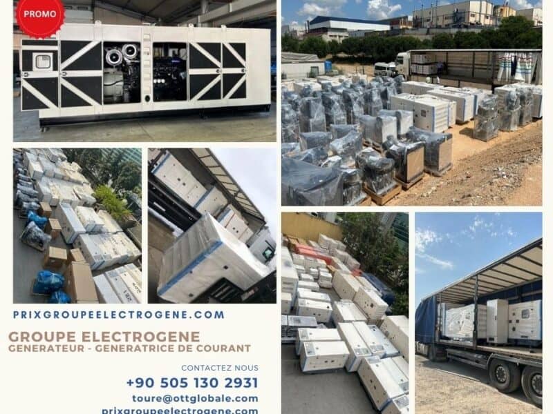 Groupe électrogène 200 kva 250 kva OTT GLOBALE TURQUIE